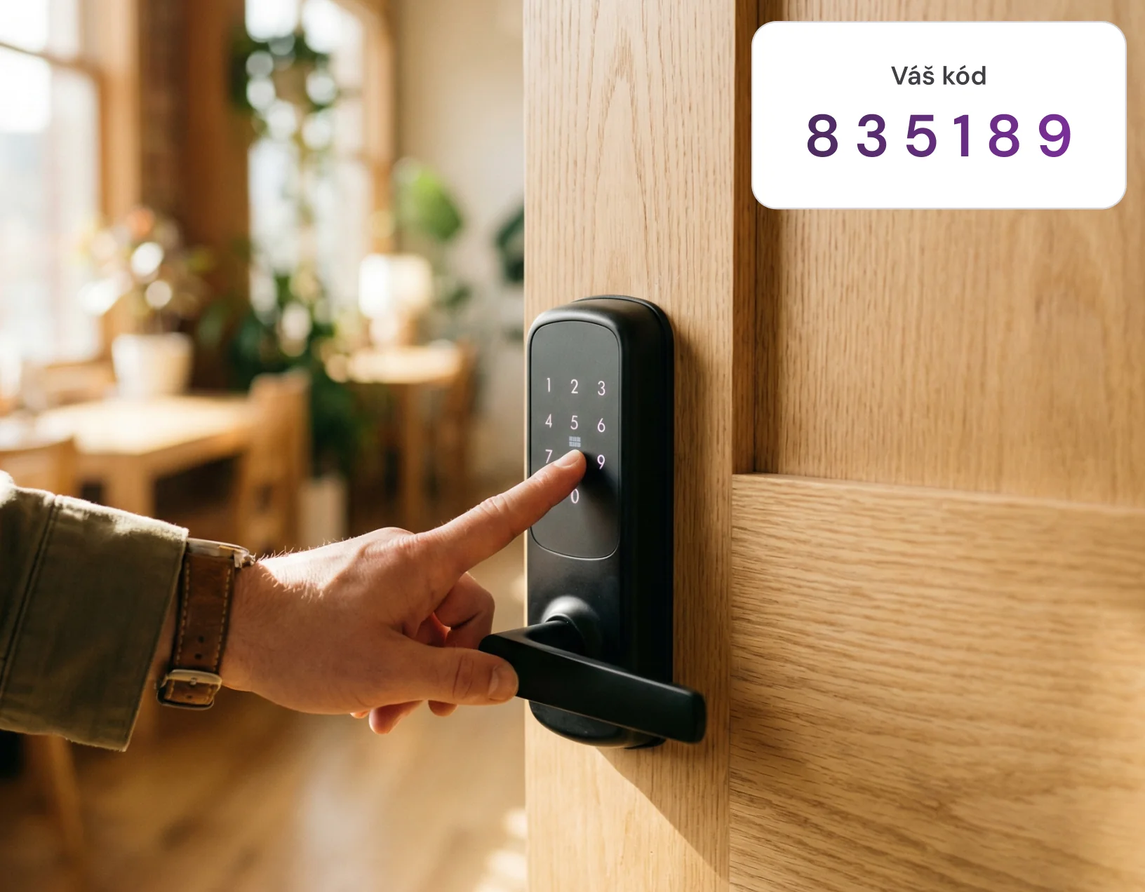 Client training in smart locks section