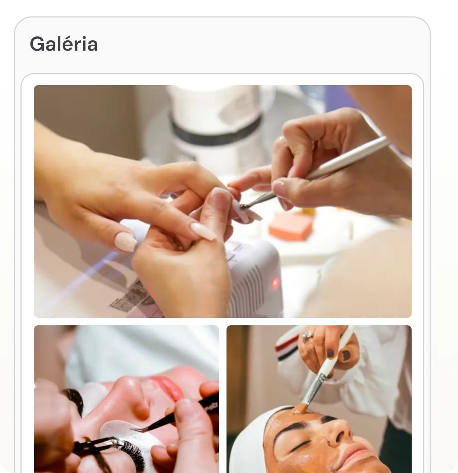 Gallery of your work and business